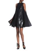 Tracy Reese Pleated Overlay Dress