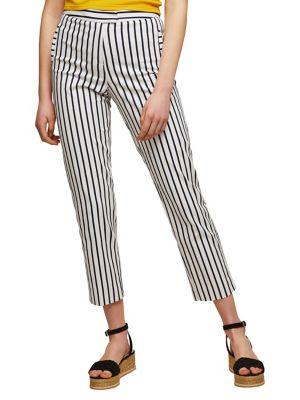 Miss Selfridge Striped Cigarette Trousers
