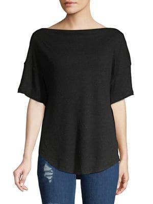 Free People Classic Curved Hem Tee