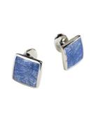David Donahue Paisley Sterling Silver Cuff Links