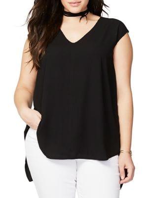 Rachel Rachel Roy Plus Plus Sydney Hi-lo Top