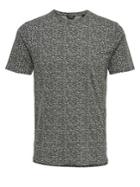 Only And Sons Ditsy Print Washed Cotton Tee