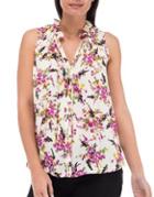 B Collection By Bobeau Tropical Tank Top