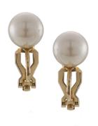 Carolee The Naomi White Faux Pearl Stud Clip On Earrings