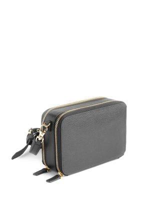 Royce Pebbled Leather Crossbody Bag