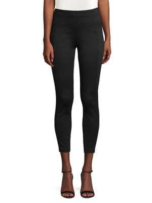 Design Lab Cropped Seamed Leggings