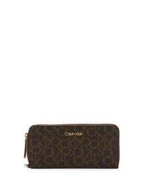 Calvin Klein Monogram Leather Wallet