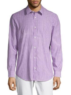 Calvin Klein Checkered Classic-fit Shirt