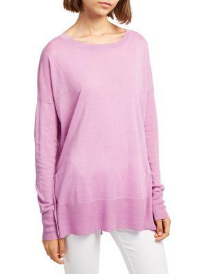 French Connection Boatneck High-low Sweater