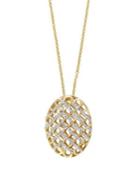Effy D'oro 14k Yellow Gold & Diamond Pendant Necklace