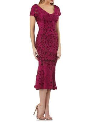 Js Collections Soutache Trumpet Dress