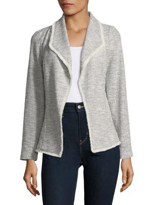 Ivanka Trump Open-front Lightweight Jacket