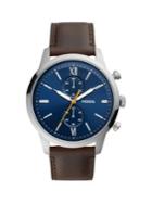 Fossil Townsman Chronograph Leather Watch