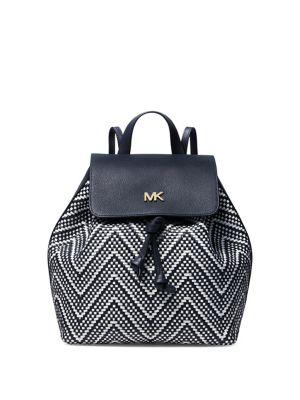 Michael Michael Kors Medium Junie Logo Flap Backpack