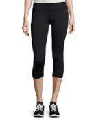 Calvin Klein Performance Ruched Cropped Leggings
