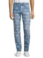 Lucky Brand Printed Skinny Jeans