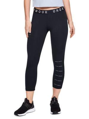 Under Armour Cropped Cotton Blend Leggings