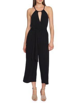 1.state Wide-leg Halter Jumpsuit