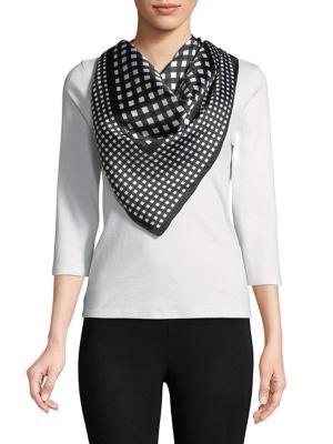 Kate Spade New York Geometric Silk Scarf