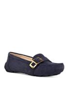 Nine West Blueberry Suede Loafers