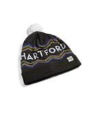 Tuck Shop Co. Hartford Striped Pompom Beanie