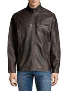 Tommy Bahama Seam Leather Jacket