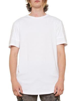 Nana Judy Maverick Pintuck-sleeve Cotton Jersey Tee