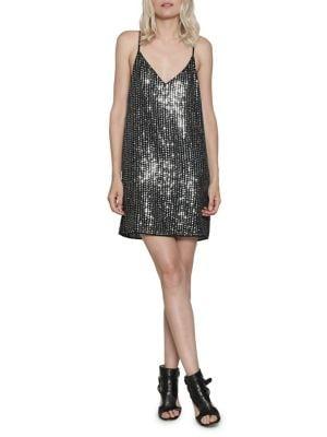Walter Baker Reanne Beaded Shift Dress