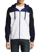 Lacoste Colorblock Hooded Jacket