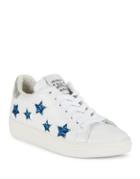Meline Star Leather Sneakers