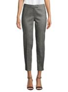 Anne Klein Linen-blend Twill Pants