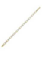Lord & Taylor 14k Gold Reversible Chain Bracelet