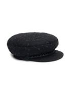Eugenia Kim Marina Boucle Marine Cap