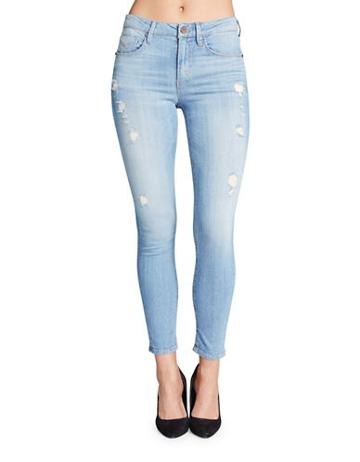 Unpublished Kora In Bliss Distressed Skinny Jeans