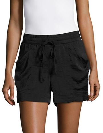 B Collection By Bobeau Fleur Slouch Pocket Shorts