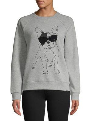 Marc New York Performance Graphic Raglan-sleeve Sweater