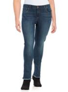 Jessica Simpson Plus Straight Leg Fringe Jeans