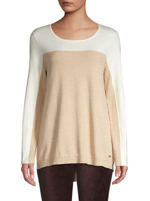 Calvin Klein Colorblock High-low Sweater