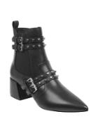 Kendall + Kylie Rad Studded Leather Booties