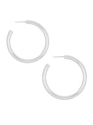 French Connection Large Classic Tube Hoop Earrings