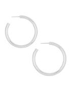 French Connection Large Classic Tube Hoop Earrings