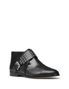 Michael Michael Kors Brody Vachetta Leather Flat Booties