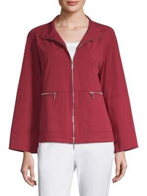 Lafayette 148 New York Kellen Short Cotton Jacket