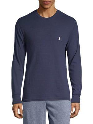 Polo Ralph Lauren Waffle-knit Crewneck Shirt