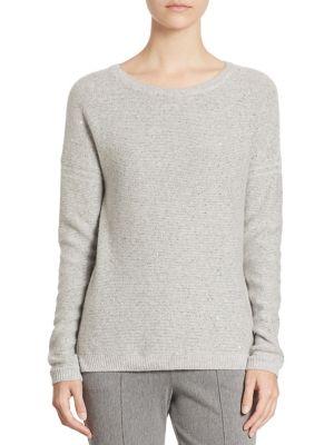 St. John Sequin Cashmere Pullover