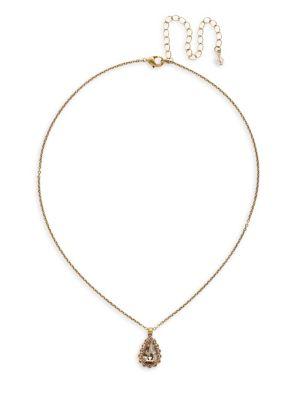 Sorrelli Washed Waterfront Arum Crystal Pendant Necklace