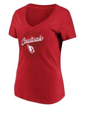 Majestic Arizona Cardinals Nfl Break Free Cotton Jersey Tee