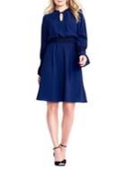 Adrianna Papell Pebble Stretch Chiffon Dress