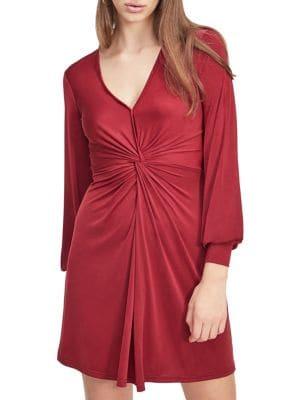 Miss Selfridge Twist Front Mini Dress
