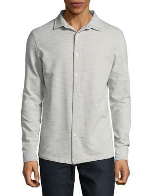Selected Homme Slim-fit Cotton Button-down Shirt